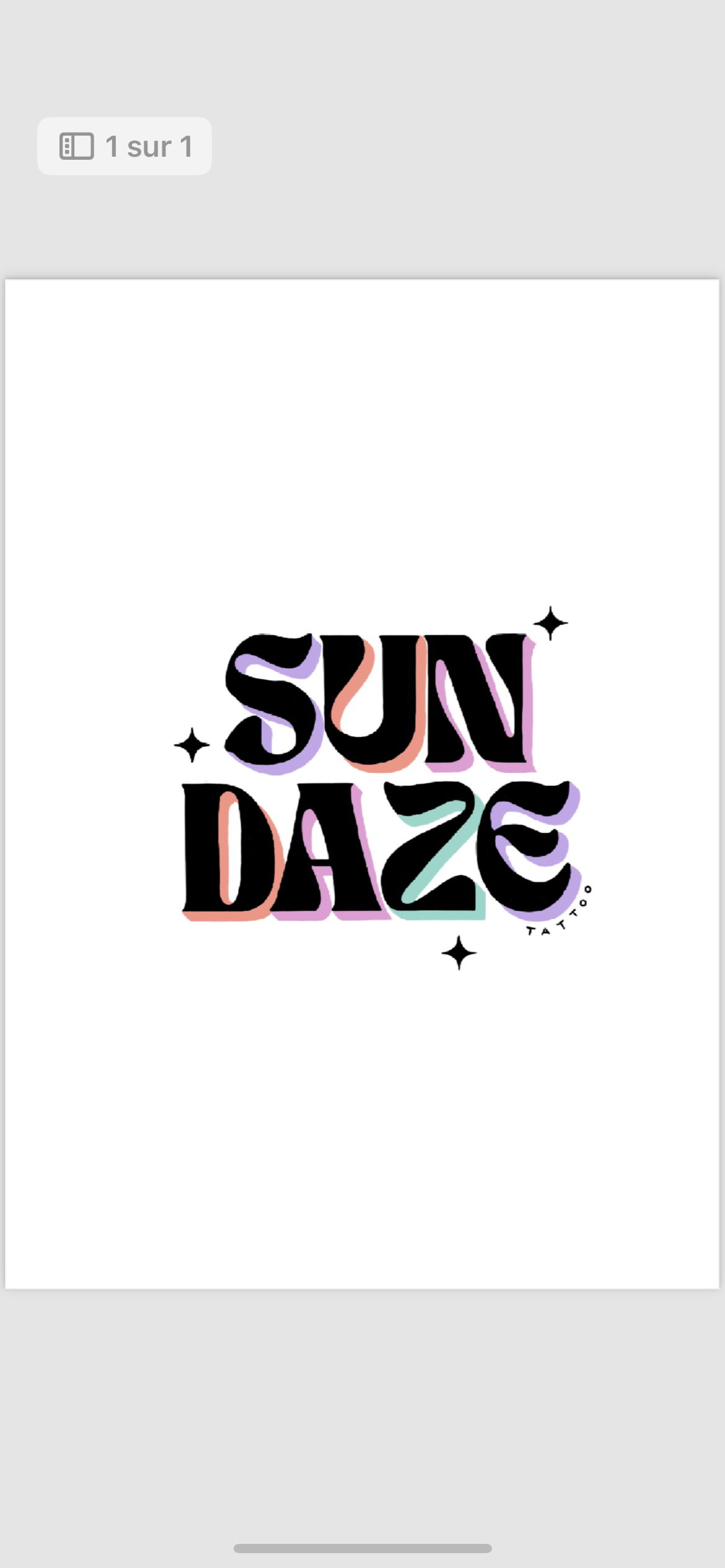 Sundaze tattoo