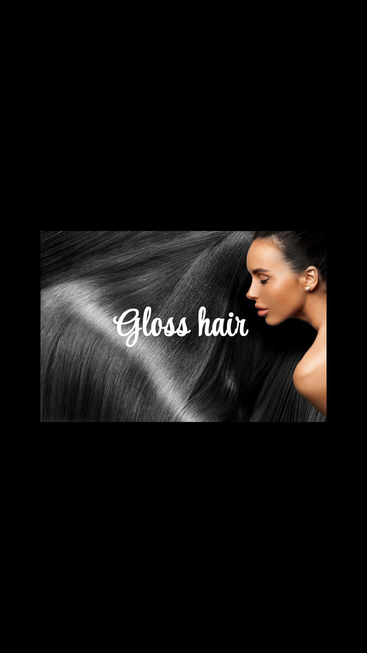 Gloss hair