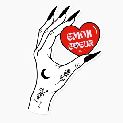 Emoji Coeur Nails - Maëva