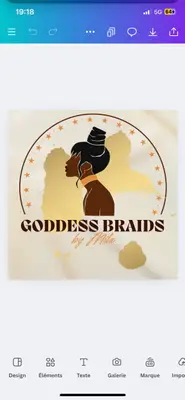 Goddess braids