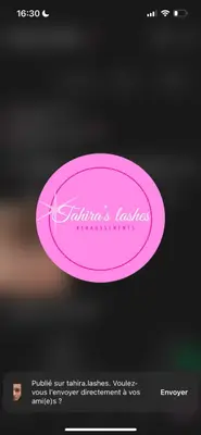 Tahira’s lashes