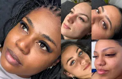 Golden lashes