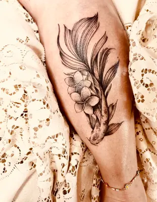 fushia Tattoo