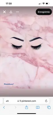 Aliyah's lashes